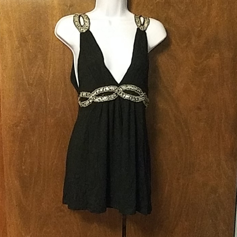 TART BLACK SEQUIN TOP